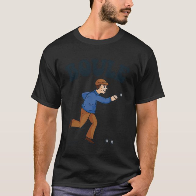 Camiseta Bolas Boule para Boule Petanque Boules Bola (Frente)