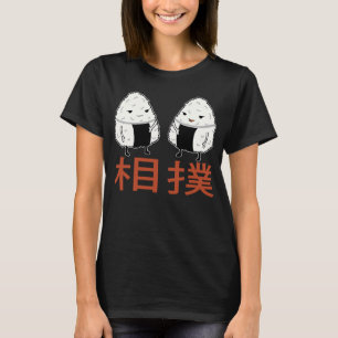 Camiseta Bolas de Arroz Gelado de Sumo de Luta