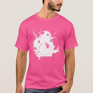 Camiseta Bolas de Bilhar Grafite Snooker