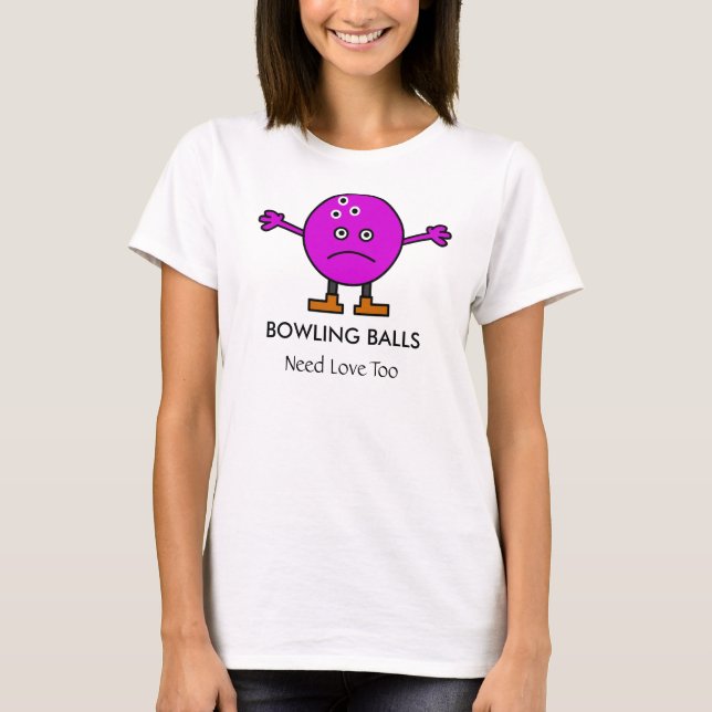 Camiseta Bolas de boliche (Frente)