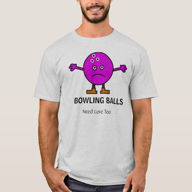 Camiseta Bolas de boliche (Frente)