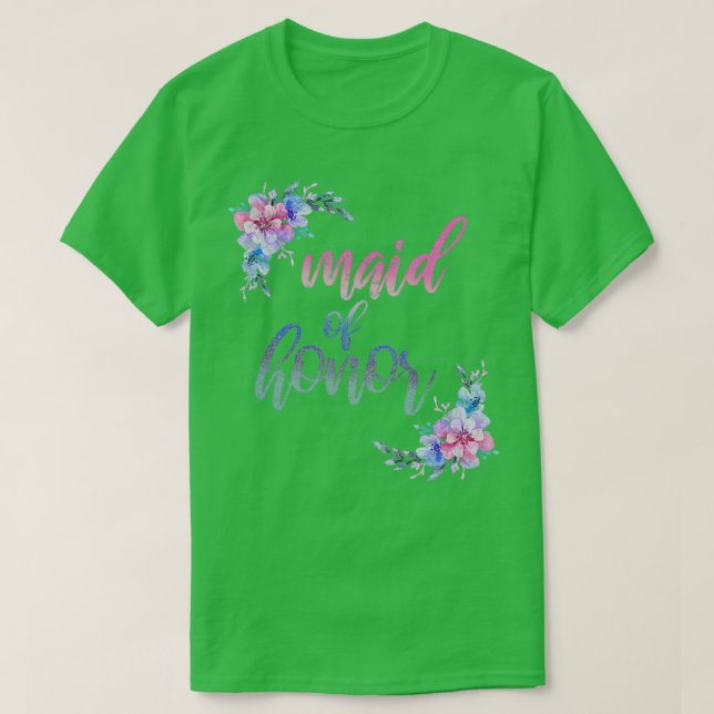 Camiseta Bolas de flores para o marido (Frente do Design)