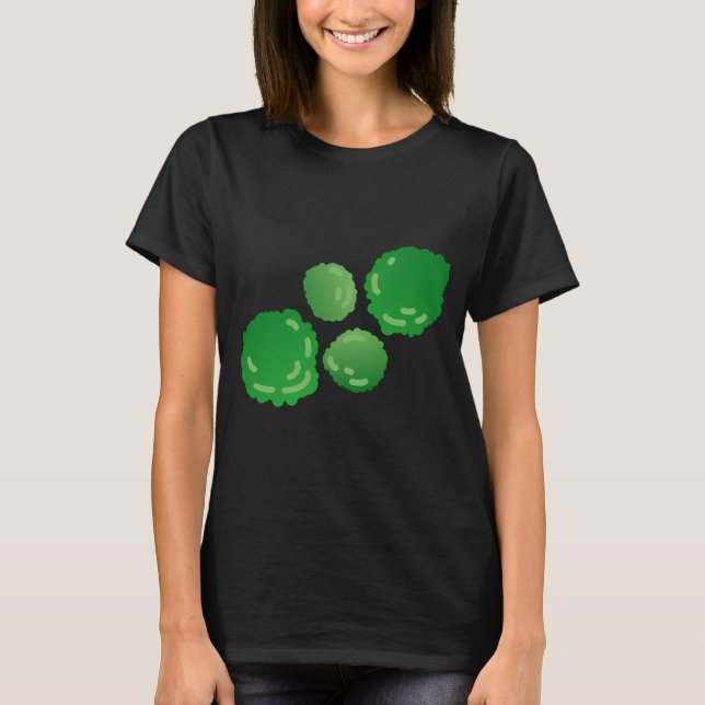 Camiseta bolas de musgo (Frente)