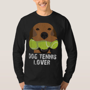 Camiseta Bolas de tênis para amantes de cães