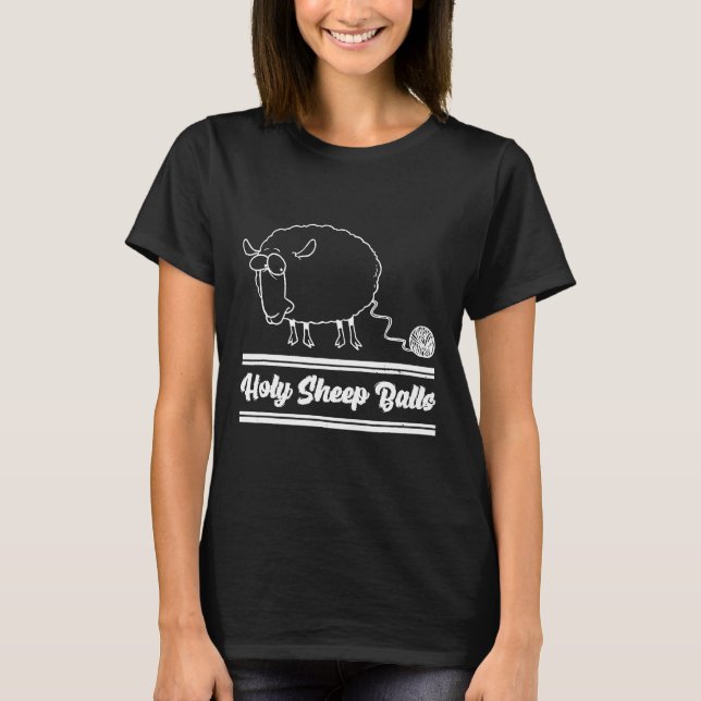 Camiseta Bolas Sagradas e Engraçadas (Frente)