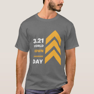 Camiseta BOLD 3.21 Down Síndrome de Consciência Unisex T-