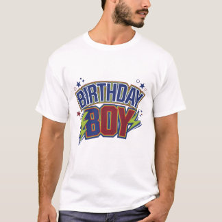 Camiseta Bold Birthday Boy