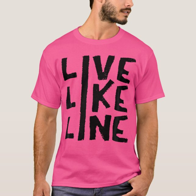Camiseta Bold Chalk de Voleibol em Linha (Frente)