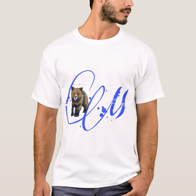 Camiseta Bold CM Bear Graphic - T-Shirt (Frente)