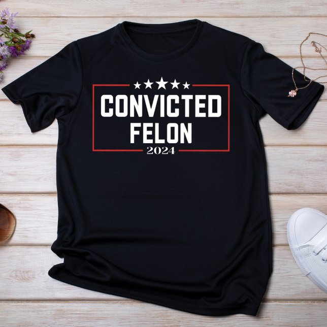 Camiseta Bold condenado Felon 2024 (Criador carregado)