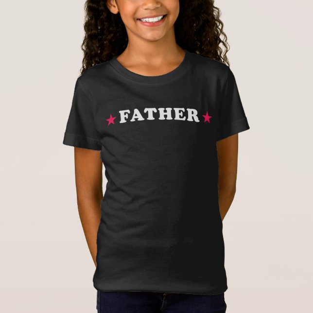 Camiseta Bold FATHER Lettering T-Shirt (Frente)