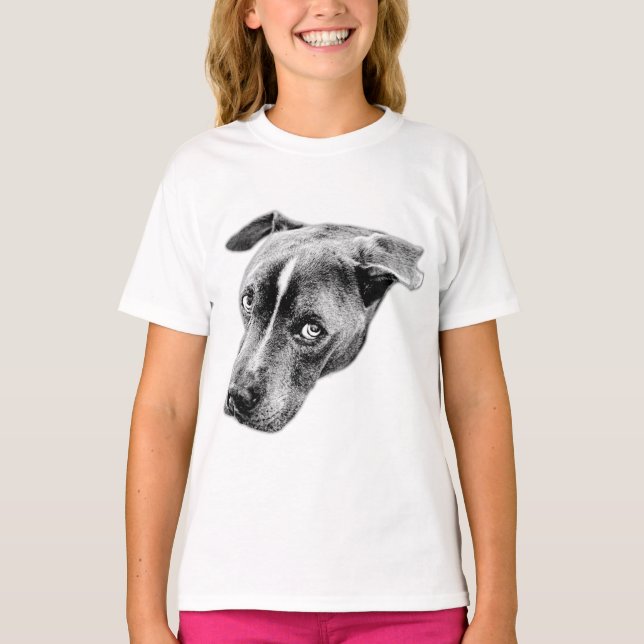 Camiseta Bold Gaze, Linhas Mínimas (Frente)