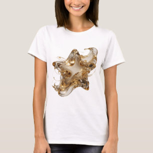 Camiseta Bold Gold ESTRELA DORADA Design Personalizado