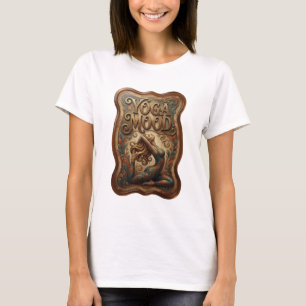Camiseta Bold Gold YOGA MOOD Design