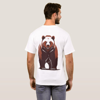 Camiseta Bold Grizzly Bear T-Shirt