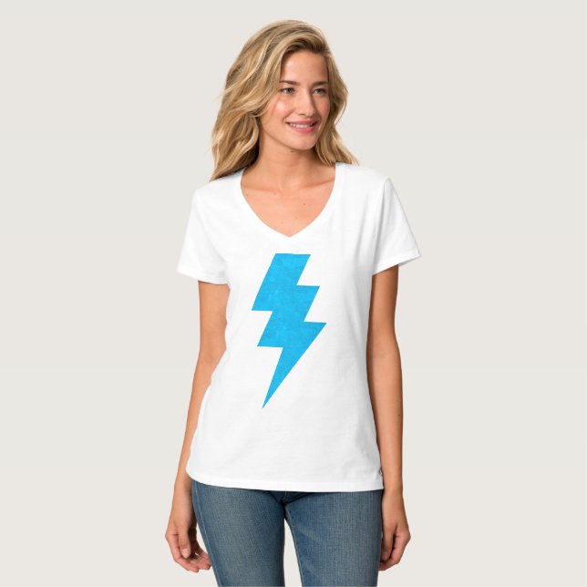 Camiseta Bold Power Bolt by Vin Zzep (Frente Completa)