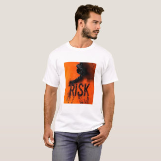 Camiseta Bold "RISK" Graphic with Rope — Motivational Distr