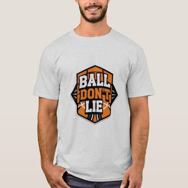 Camiseta Bold Sports Tee for Hoops Fans (Frente)