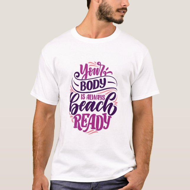 Camiseta Bold Statement Slogan T-Shirts - Expresse-Se! (Frente)