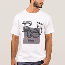 Camiseta 🔥 Bold Streetwear de gráficos 3D da BOSS
