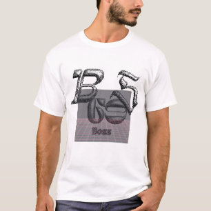 Camiseta 🔥 Bold Streetwear de gráficos 3D da BOSS