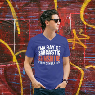 Camiseta Bold Sunshine Tee: Brilhante e Sarcástico