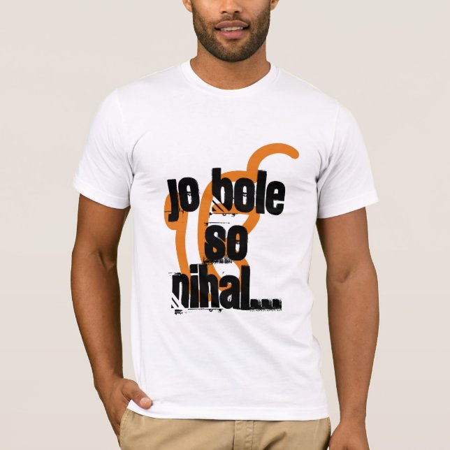 Camiseta Bole assim Nihal de Jo… (Frente)
