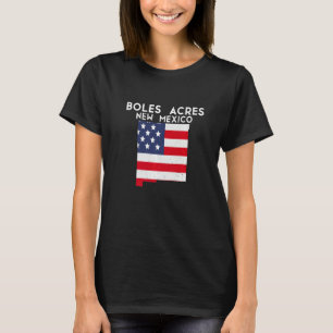 Camiseta BOLES ACRES EUA State America Viagem Novo México N