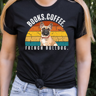 Camiseta Boletins Franceses Retrorísticos Café T-Shirt