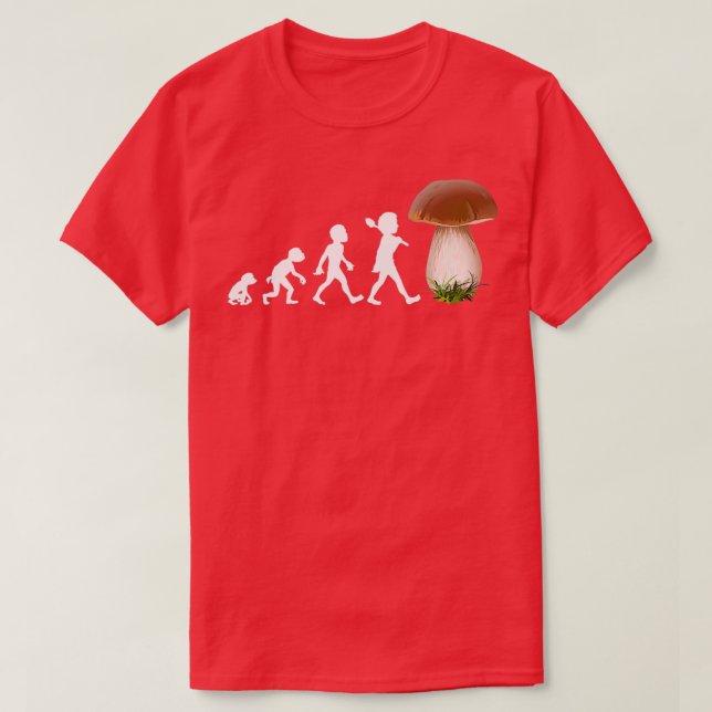 Camiseta Boletus porcini mushroom mushroom picker mushroom (Frente do Design)