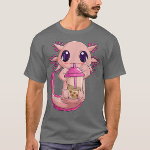 Camiseta Bolha Boba Tea T Shirt Para Mulheres, Cute Kawa