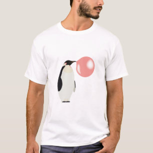 Camiseta Bolha Borracha de Goma Pinguim