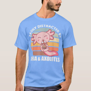 Camiseta Bolha Chá Aolotl Chocolate Cuja Fita Boba