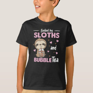Camiseta Bolha Chá K-Pop Chocolate Doce Animais Doce