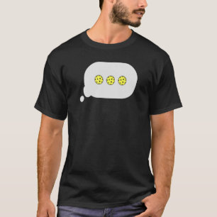 Camiseta Bolha de bate-papo de mensagem de texto de Pickleb