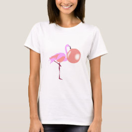 Camiseta Bolha de Boca-Boca Goma Flamingo