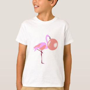 Camiseta Bolha de Boca-Boca Goma Flamingo
