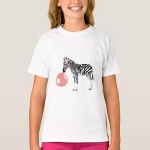 Camiseta Bolha de Bocha de Goma Zebra