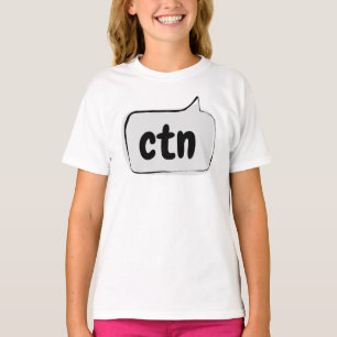 Camiseta Bolha de fala - Não posso falar agora