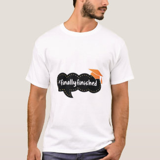 Camiseta Bolha De Graduação Finalmente Concluída