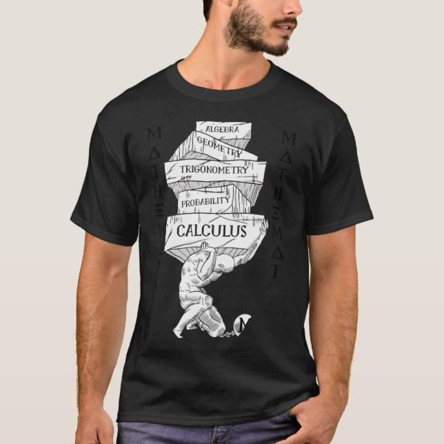 Camiseta Bolha de Problemas de Matemática na (Frente)