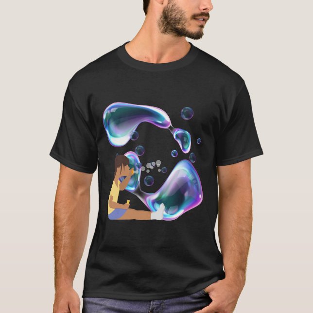 Camiseta bolha de sabão (Frente)