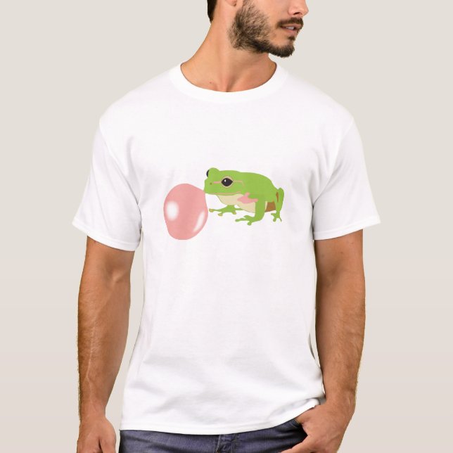 Camiseta Bolha de Sapo de Goma de Bubble (Frente)