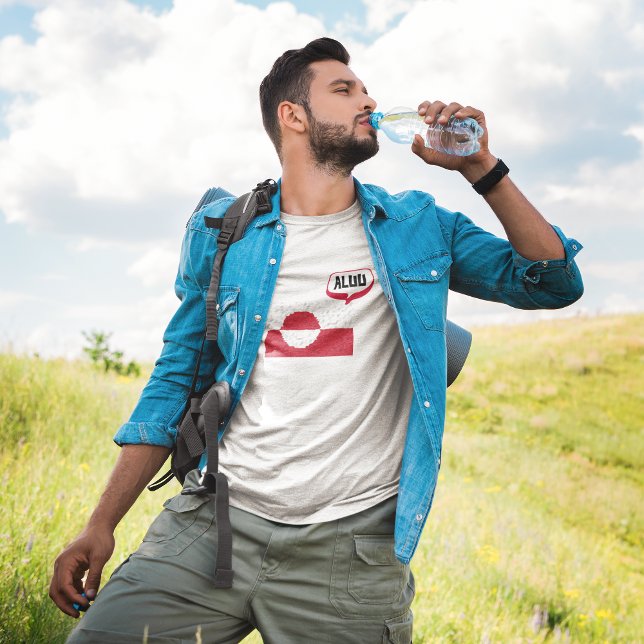 Camiseta Bolha de Sinalizador da Groenlândia Alô (Criador carregado)