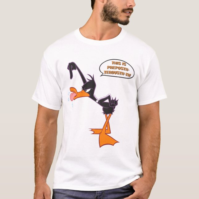 Camiseta Bolha de Voz DAFFY DUCK™ (Frente)