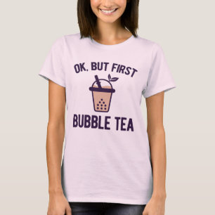 Camiseta Bolha Engraçada Boba Tea