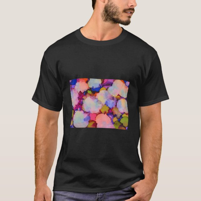 Camiseta Bolhas Abstratas (Frente)