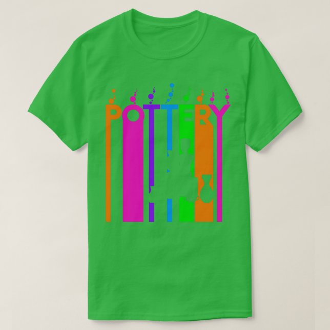 Camiseta Bolhas Coloridas de Potéria (Frente do Design)