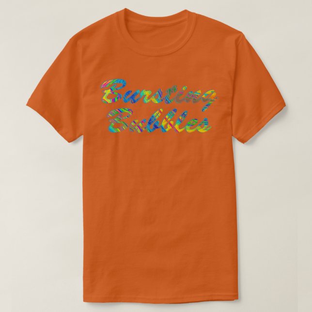 Camiseta Bolhas de Intermitência (Frente do Design)
