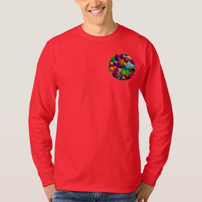 Camiseta Bolhas de Kenneth Yoncich (Frente)
